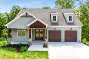 exterior of family home